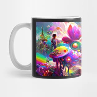 Color Globs | Rainbow Flora Mug